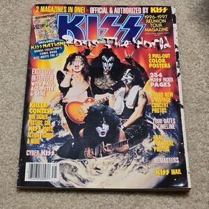 KISS Rocks The World Metal Edge 1997 Reunion Tour Magazine Posters Comic